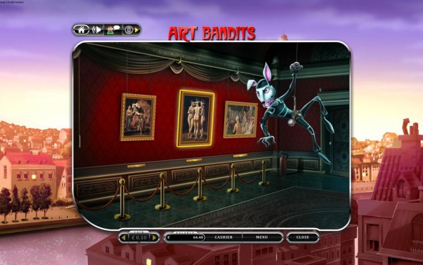 Art Bandits Walzenspiel Screenshot